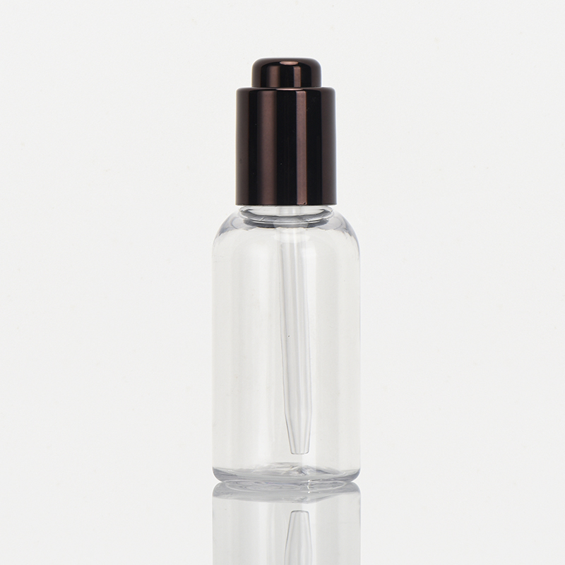 Luxury 50ml Empty Fancy Dropper Plastic Package Cosmetic Bottle