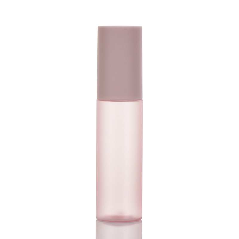 PET Plastic Pink Matte Bottle for Toner Water Plastic Cosmetic Bottles Plastic Perfume Bottle