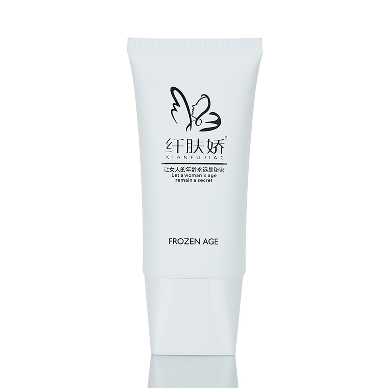 Wholesale White Plastic PE Tube For Facial Cleanser 45ml