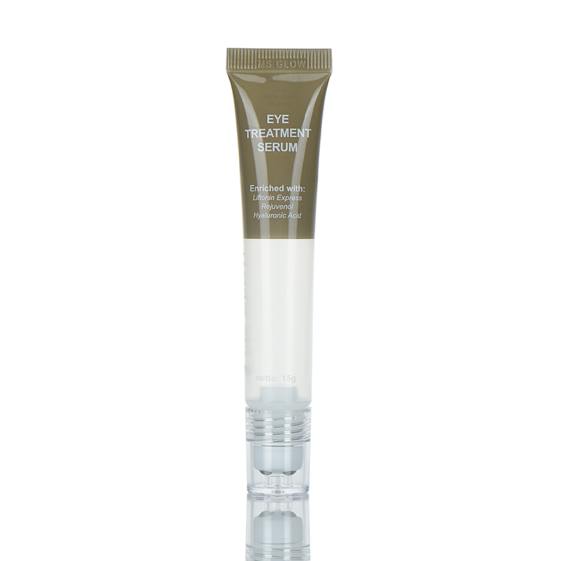 Custom Private Lotion Cosmetic Packaging Plastic Soft Tube With Three-roller Head