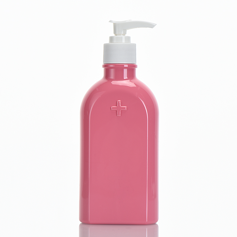 Low MOQ 300 ml Cosmetic Bottles Glossy Finish Body For Children's Shower Gel
