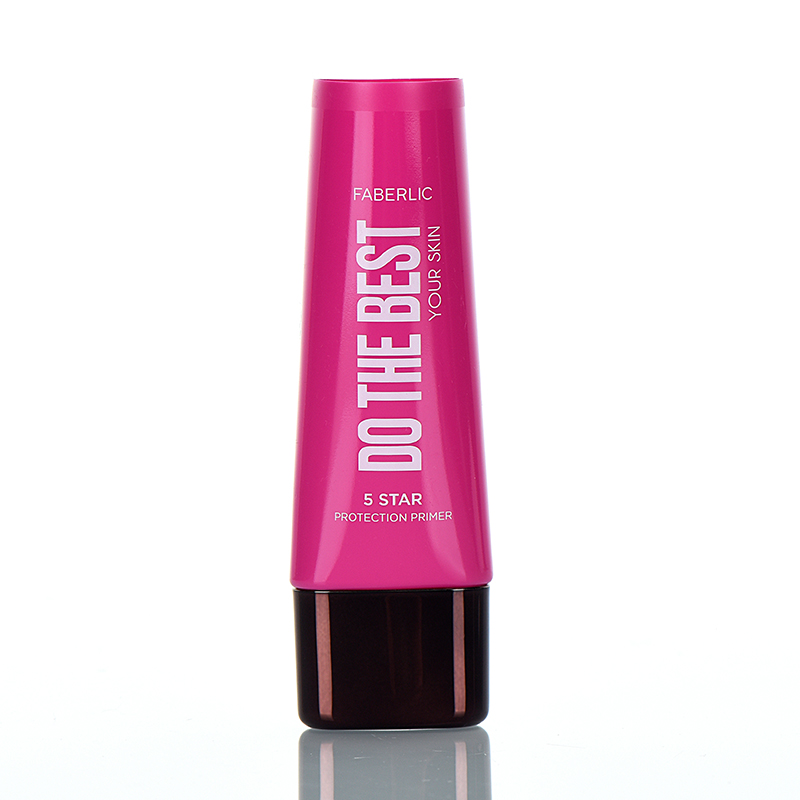 Silkscreen Printing 35Ml Pink Environment-friendly Extruded Recyclable Heavy Plastic Cosmetic Packag