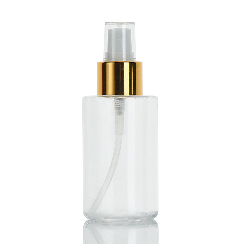 New Design Sustainable Glossy Empty PET Spray Bottle 100ml Used For Skin Care Products